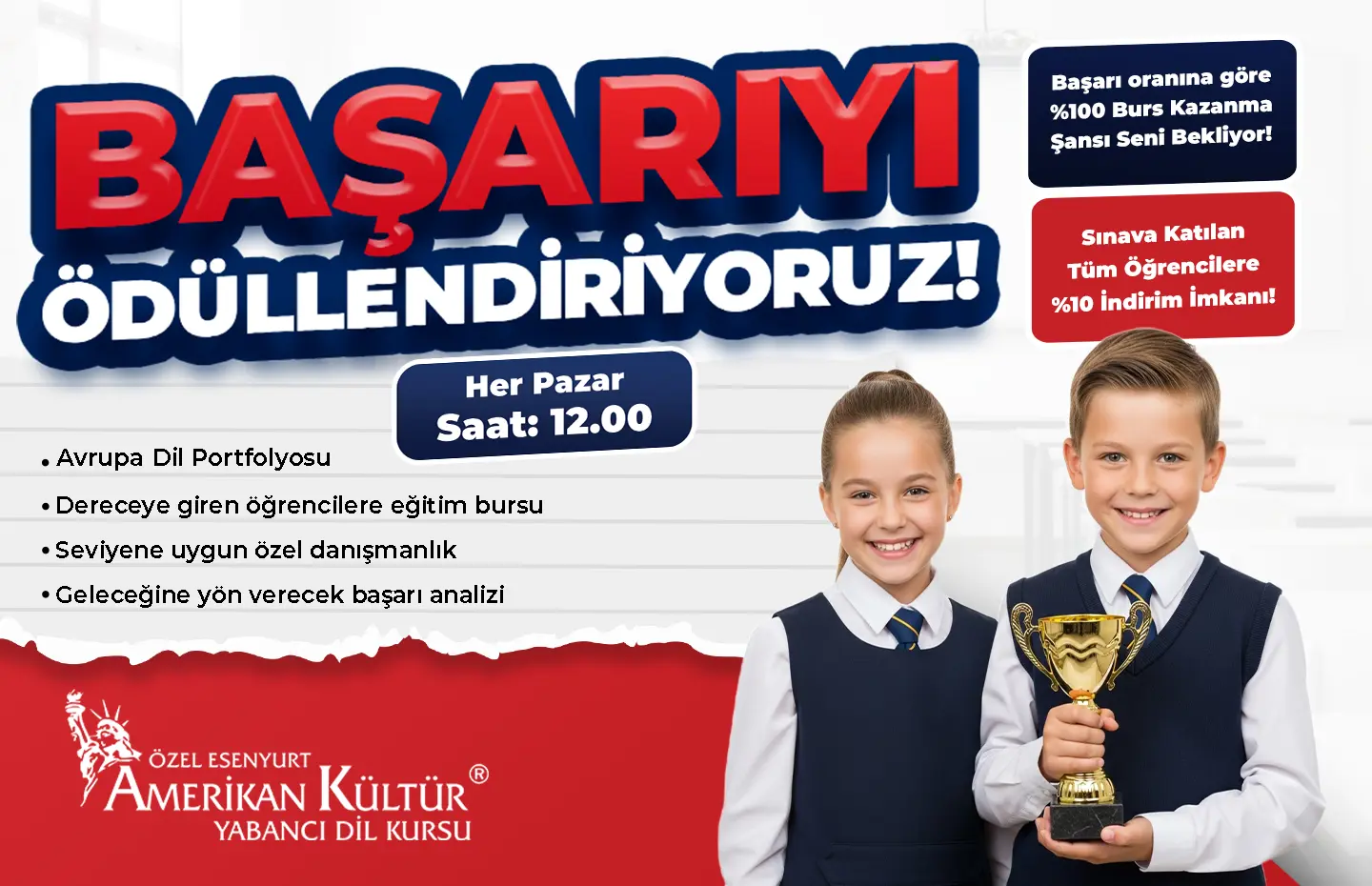 Junior Bursluluk Sınavı Başlıyor